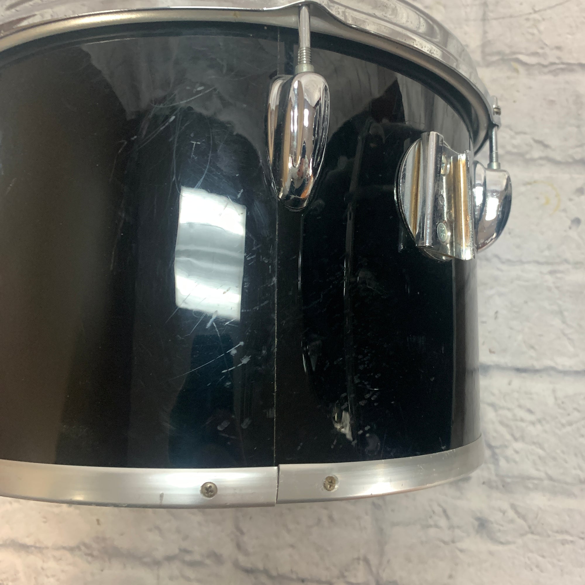 Vintage 1970s Slingerland 4 pc Drum Set Black