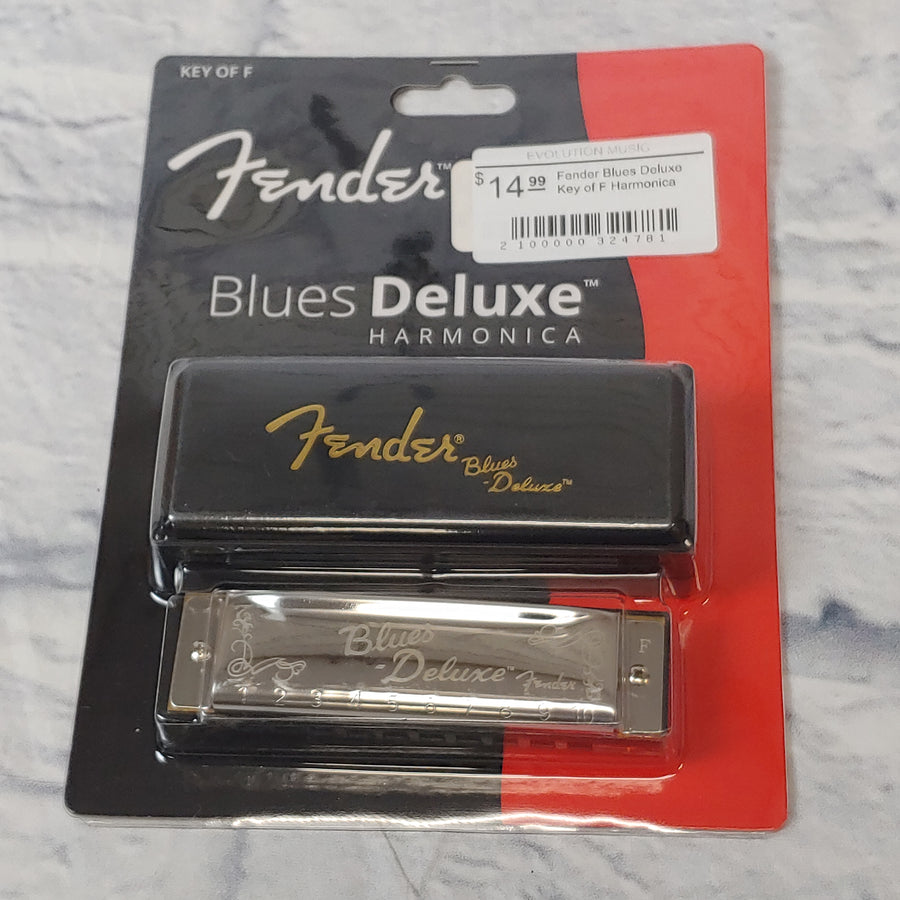 Fender Blues Deluxe Key of F Harmonica