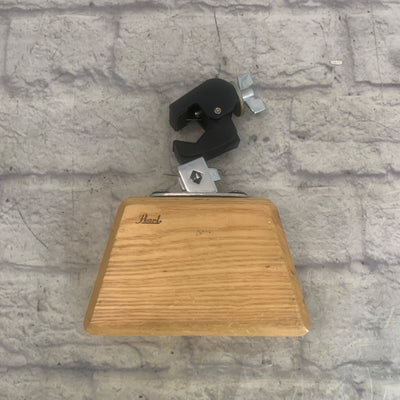 Pearl (Ash Tone Natural Finish) Wood Block w/ Clip