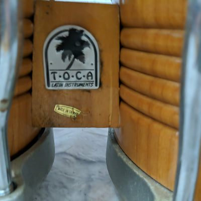 Toca 2700 Amber 7" + 8.5" Bongos - New Old Stock!