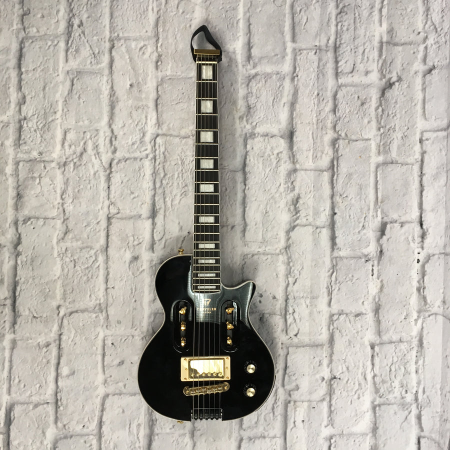 Traveler Ultralight Black Electric Guitar