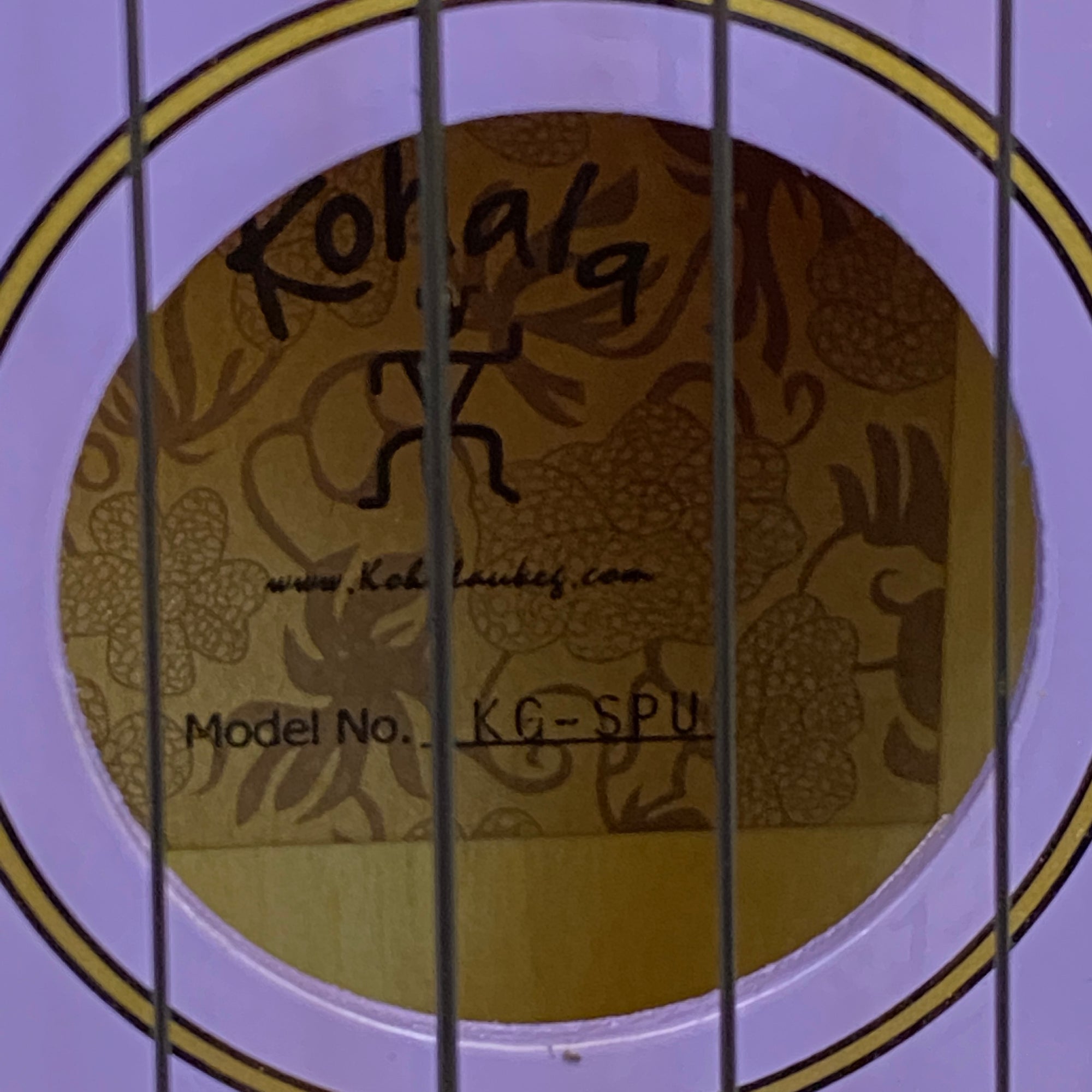 Kohala KG-SPU Soprano Ukulele Purple