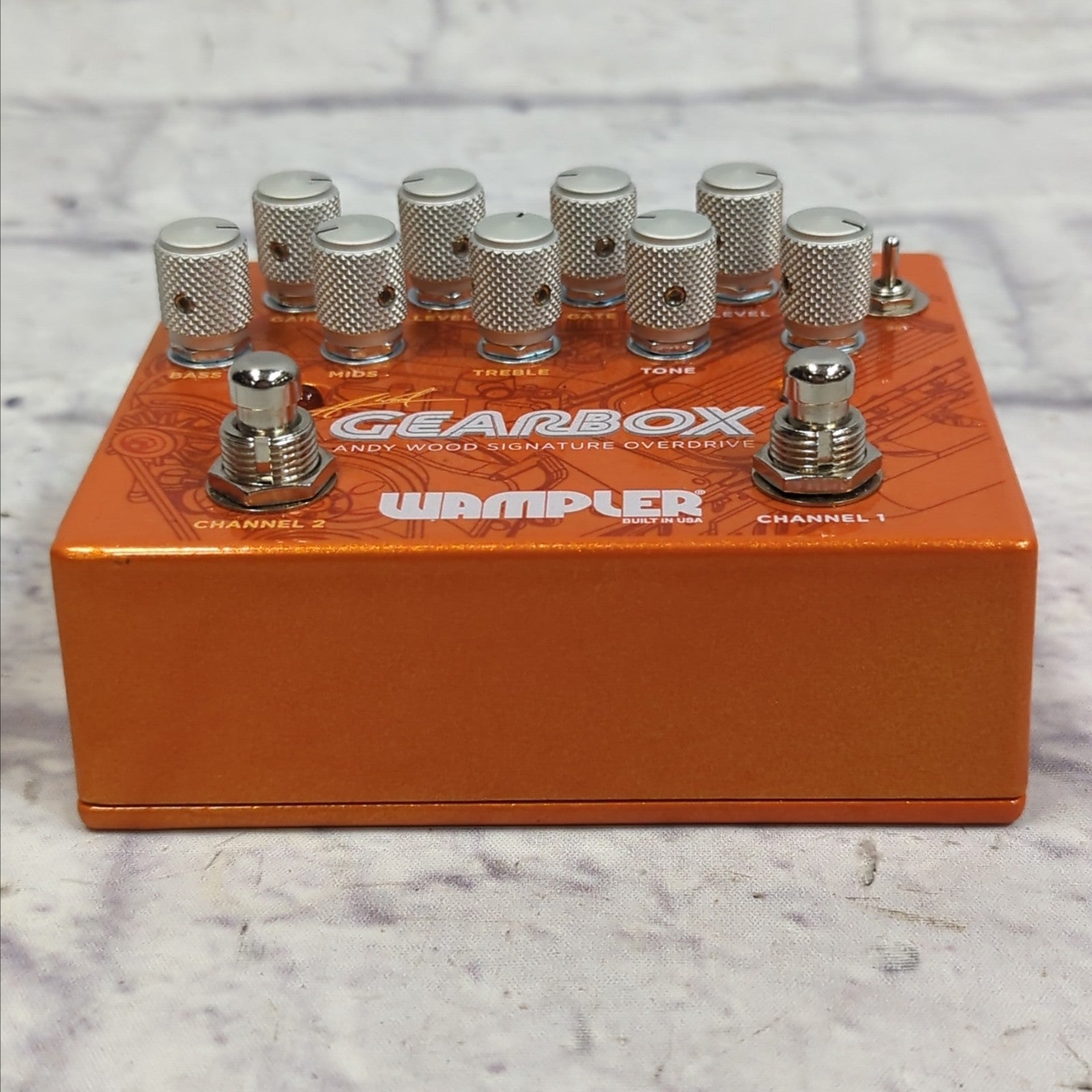 Wampler Gearbox Andy Wood Signature Overdrive Evolution Music