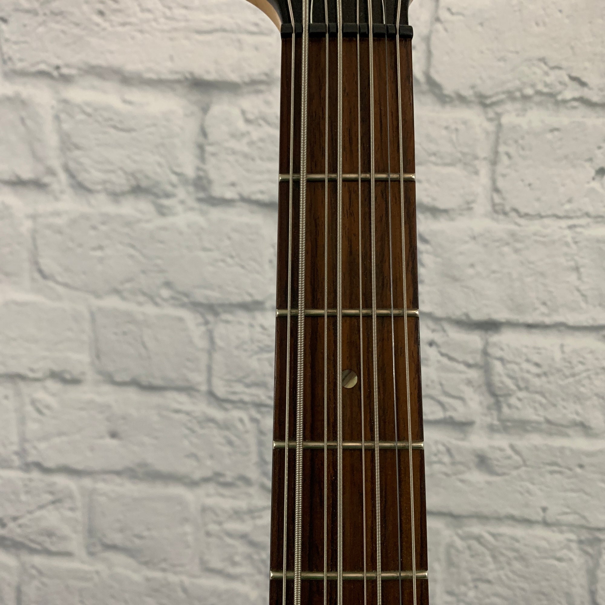 ESP LTD B-208FM 8 String Bass Guitar Transparent Black