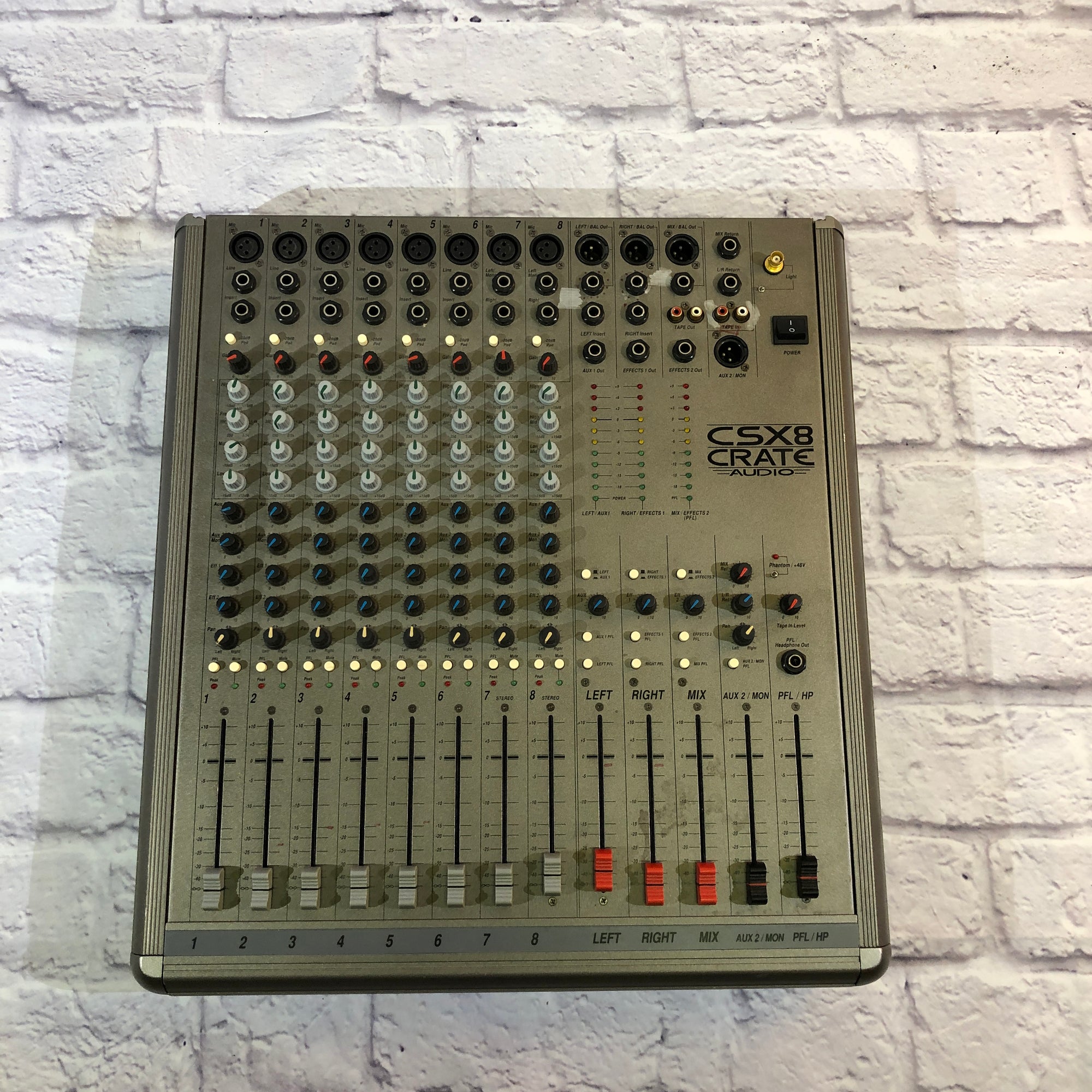 Crate CS86 8 Channel Passive Mixer