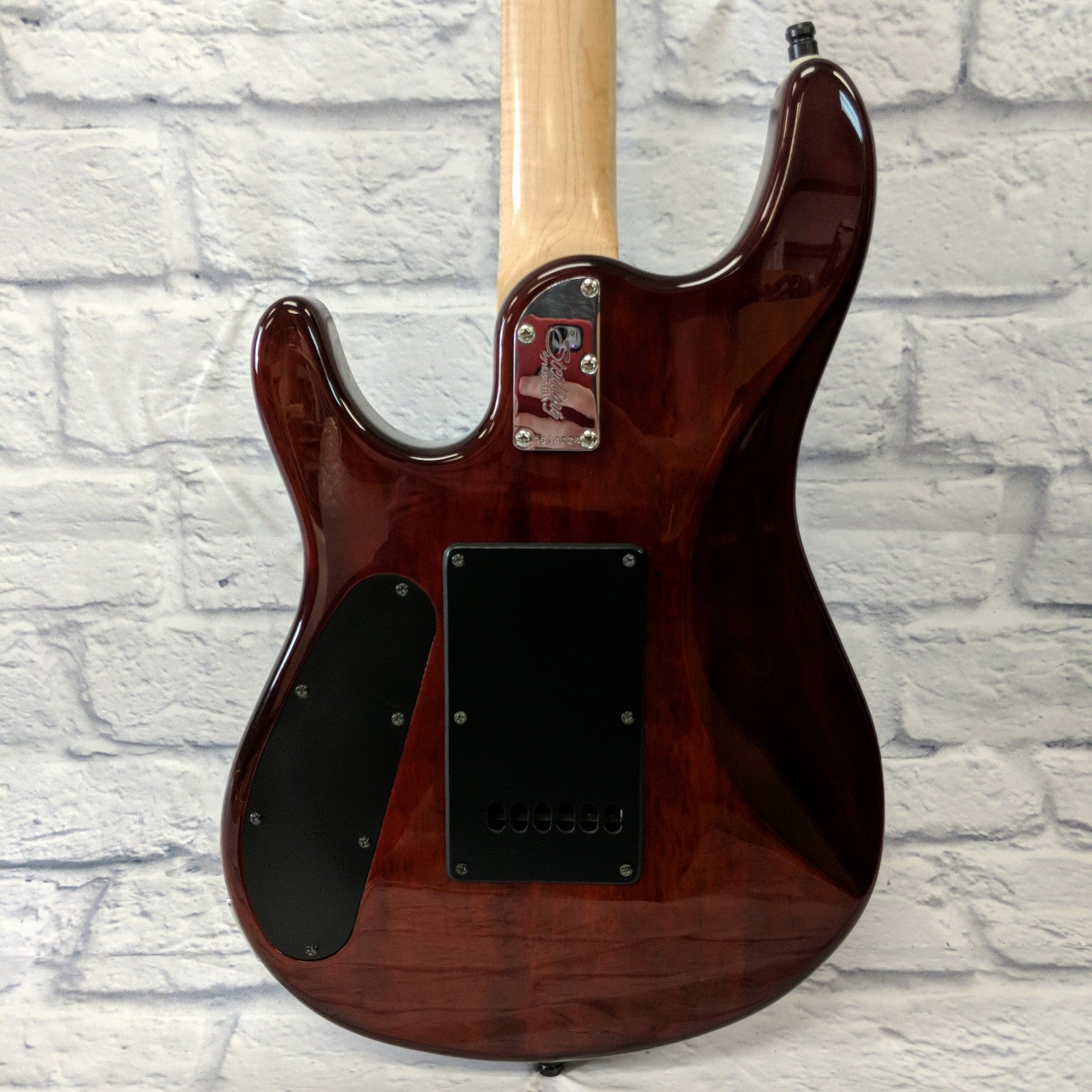 Sterling by Music Man JP 100D Solid Body Electric Guitar Tobacco Burst