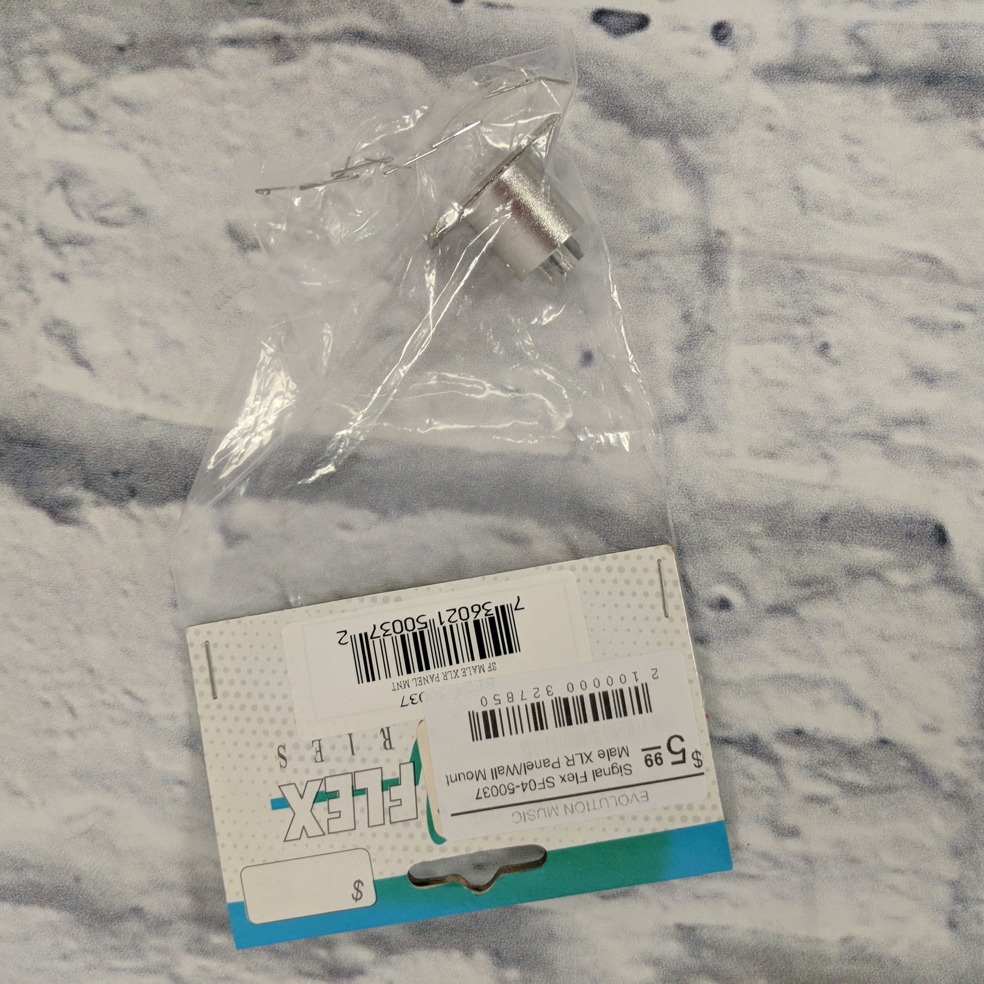 Signal Flex SF04-50037 Male XLR Panel/Wall Mount