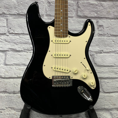 Spectrum Strat Electric Guitar Black