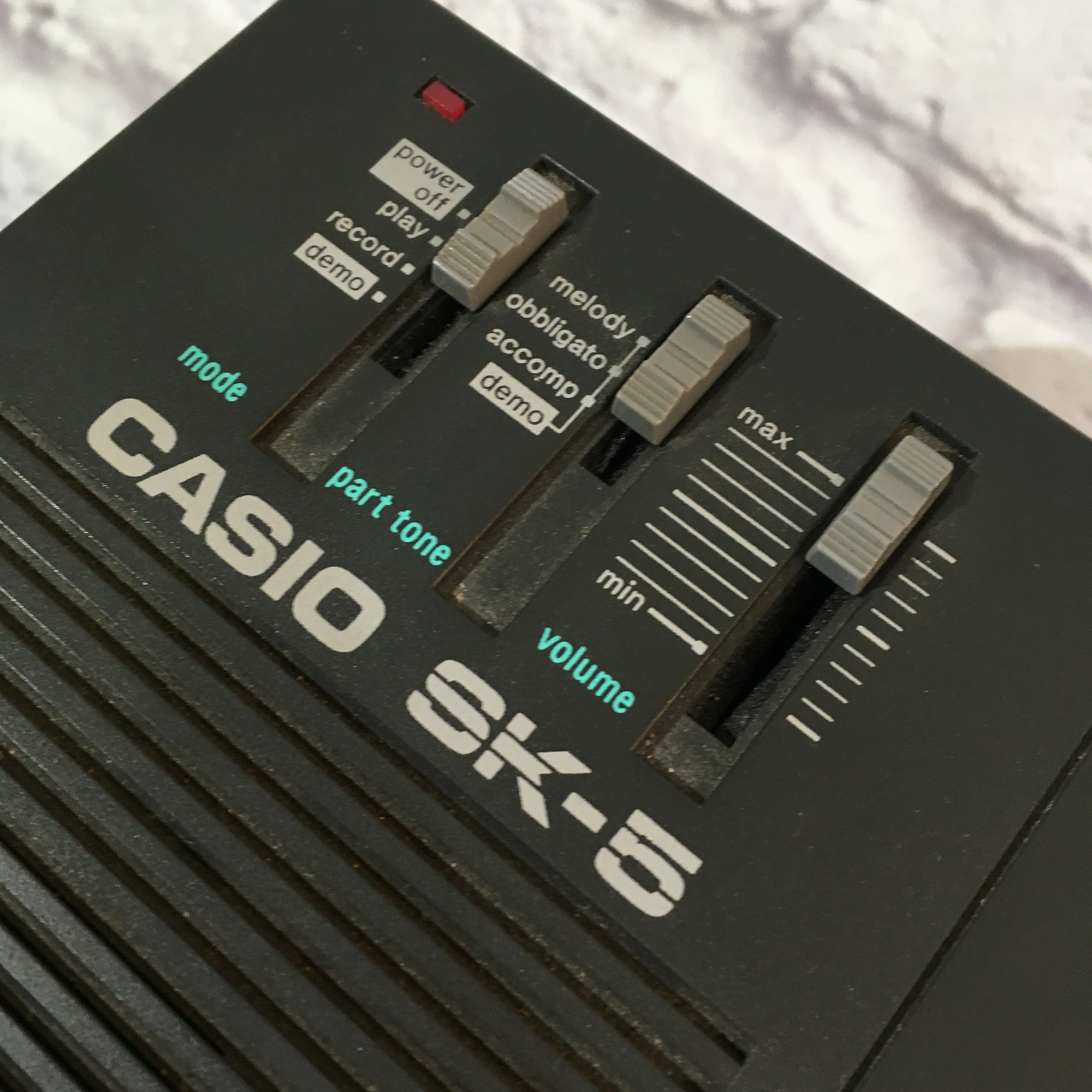 Casio SK-5 with Box and Manual
