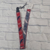 Fender Weighless Monogrammed Red/White/Blue 2" Strap