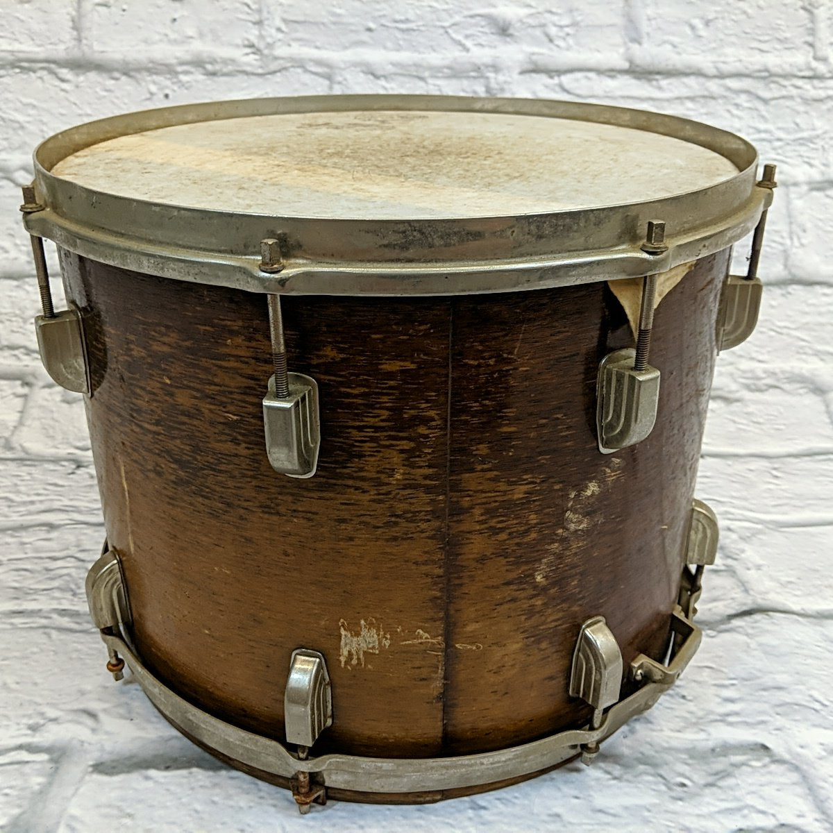 Vintage 1950s Leedy 12 x 15 Mahogany Project Snare