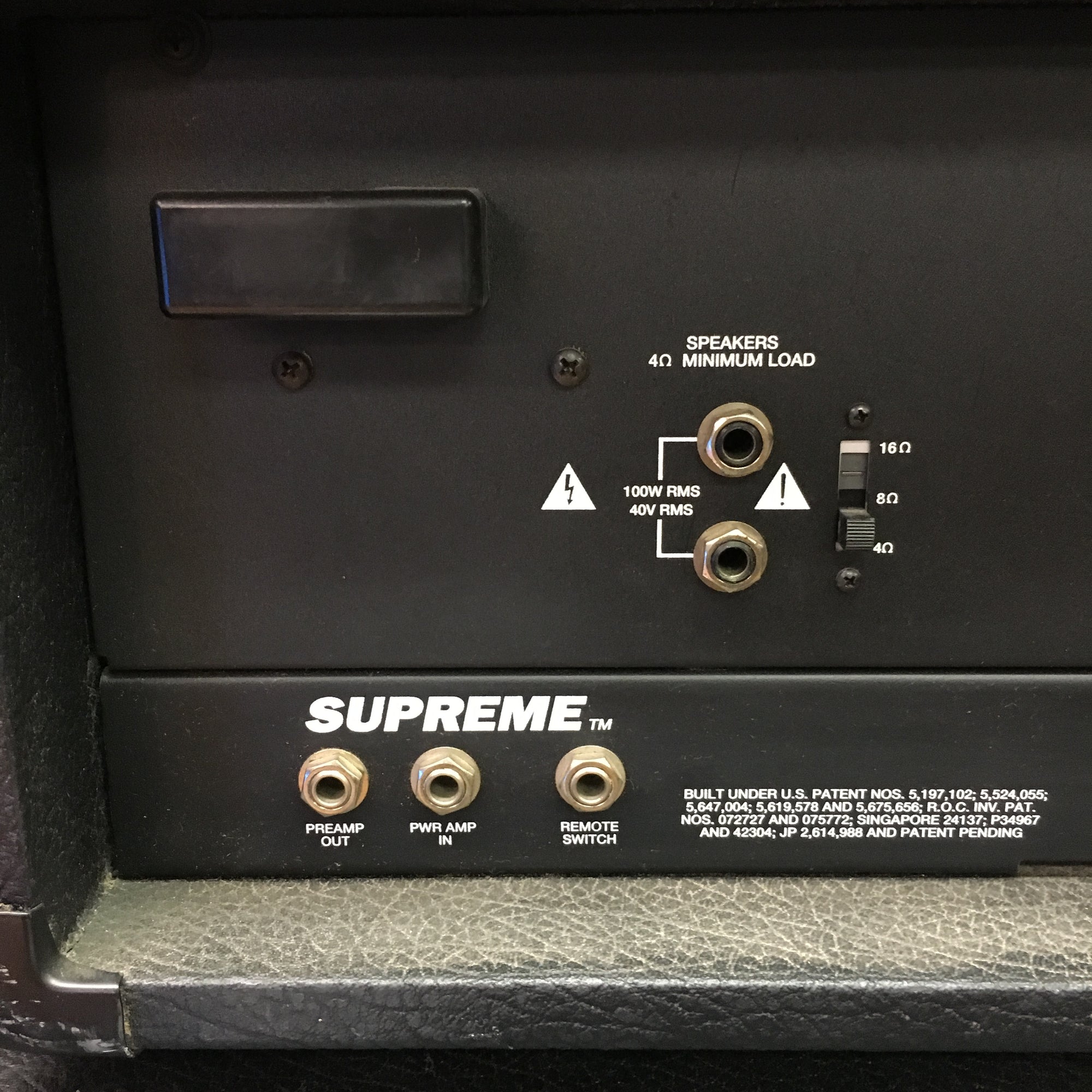 Peavey Supreme Head (Reverb out)