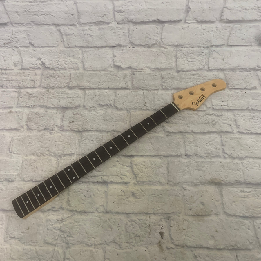 Glarry Maple and Rosewood Jazz Bass Neck