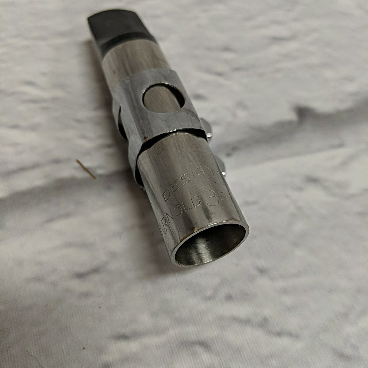 Vintage Brilhart Level Air 4 Alto Saxophone Mouthpiece Silver