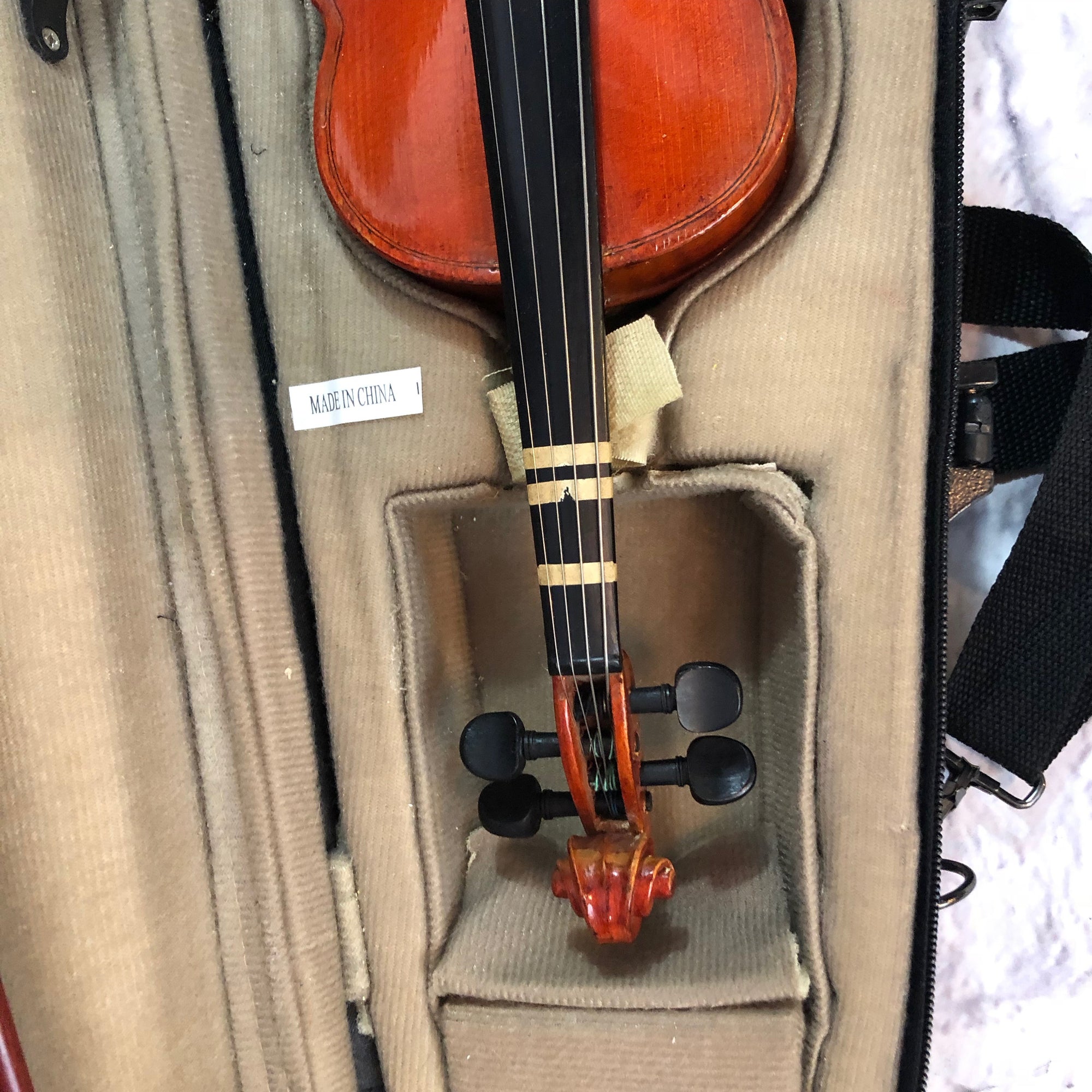 Conservarte 1/16th Stradivarius 1725 Copy Violin w Case