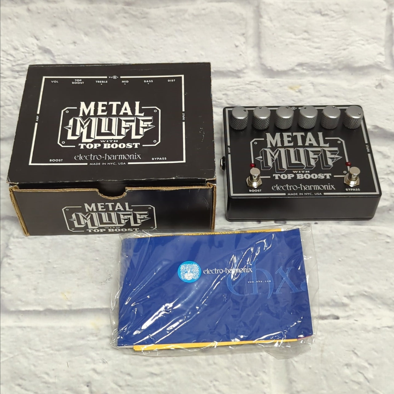Electro-Harmonix Metal Muff with Top Boost Pedal - Evolution Music