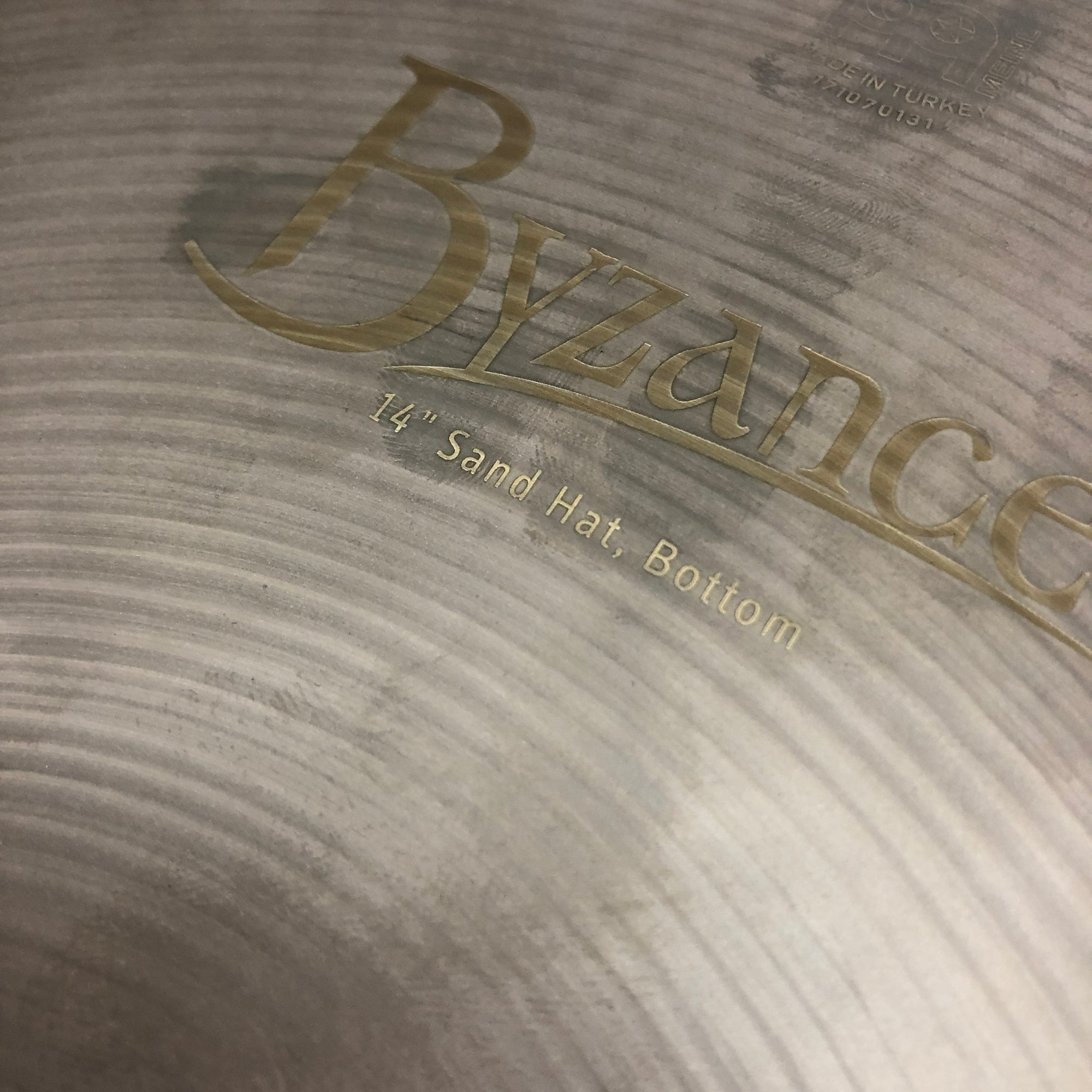 Meinl 14in Byzanze Sand Hi Hat Cymbal Pair