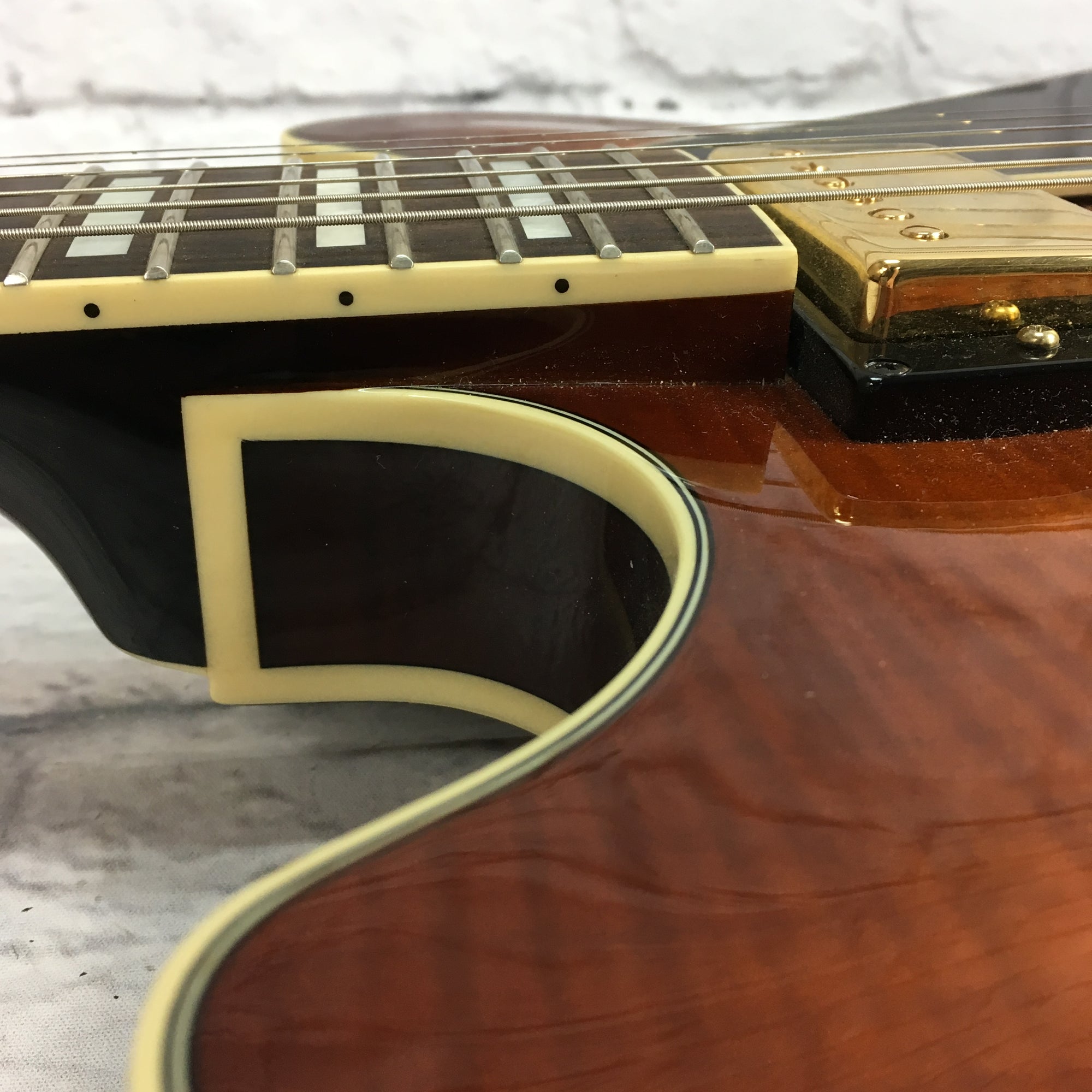 ** Ibanez AS-93 Semi-Hollow Upgraded Electric Guitar with Hard Case Duncans