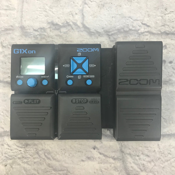 Zoom G1Xon Multi Effect Guitar Processor with Original Box Evolution