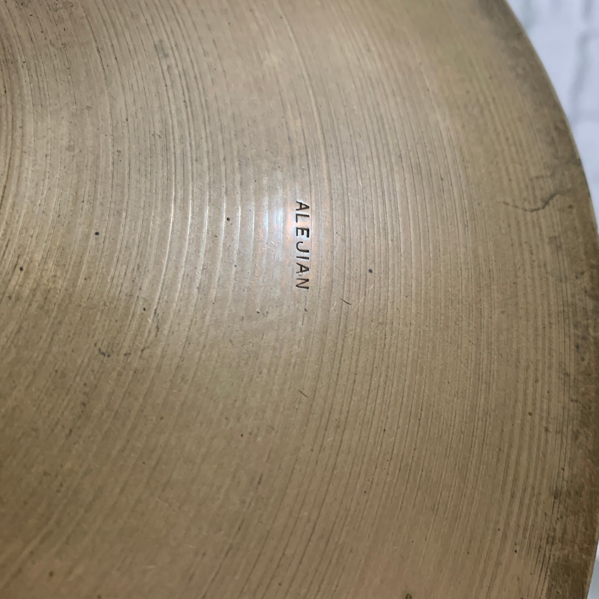 Vintage Alejian 12in THIN Crash/Splash Cymbal (1960's)