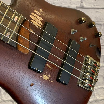 Ibanez SR500 4 String Bass Walnut