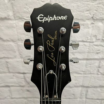 Epiphone Les Paul Special Electric Guitar Worn Black