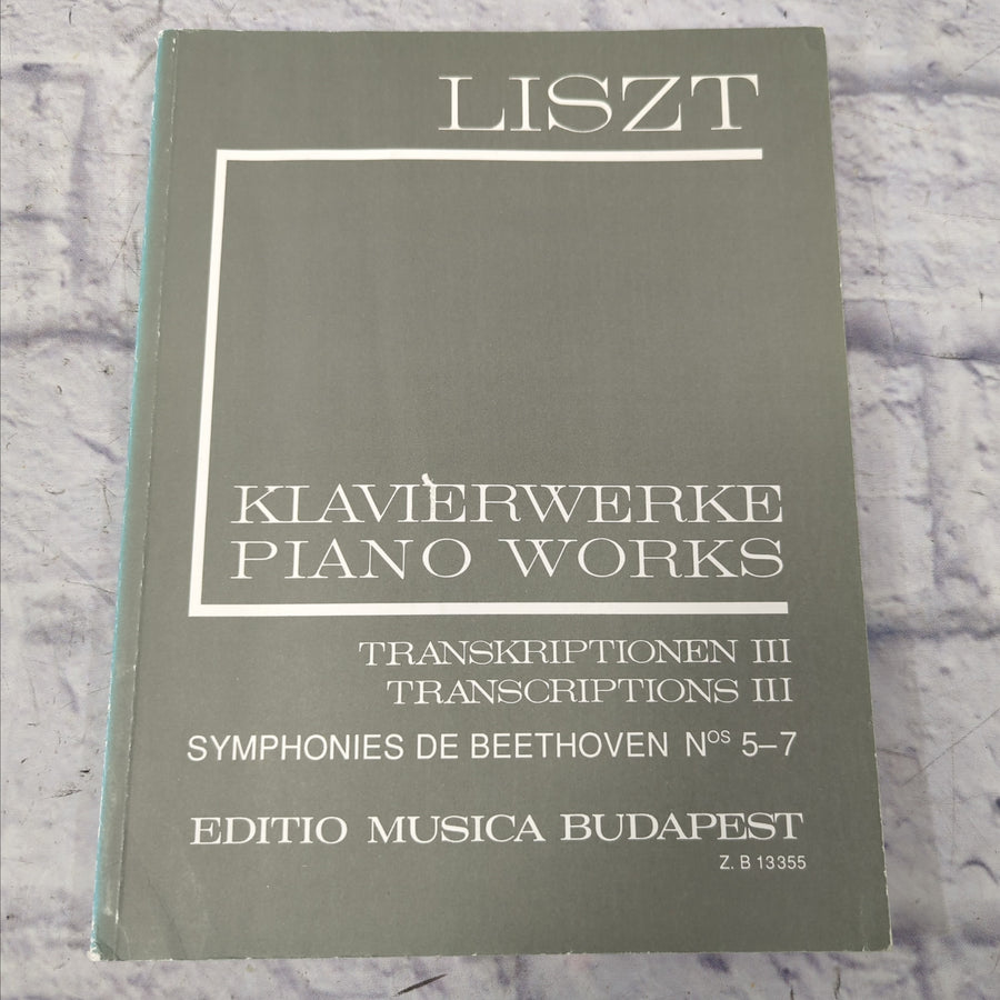 Liszt: Piano Works Transcriptions III: Beethoven Symphonies 5-7