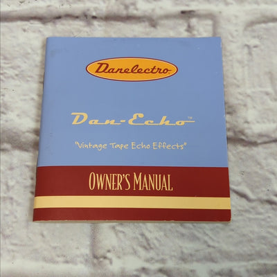 Danelectro DE-1 Dan Echo Delay Pedal