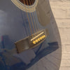 Johnson Blue Acoustic Guitar AS IS