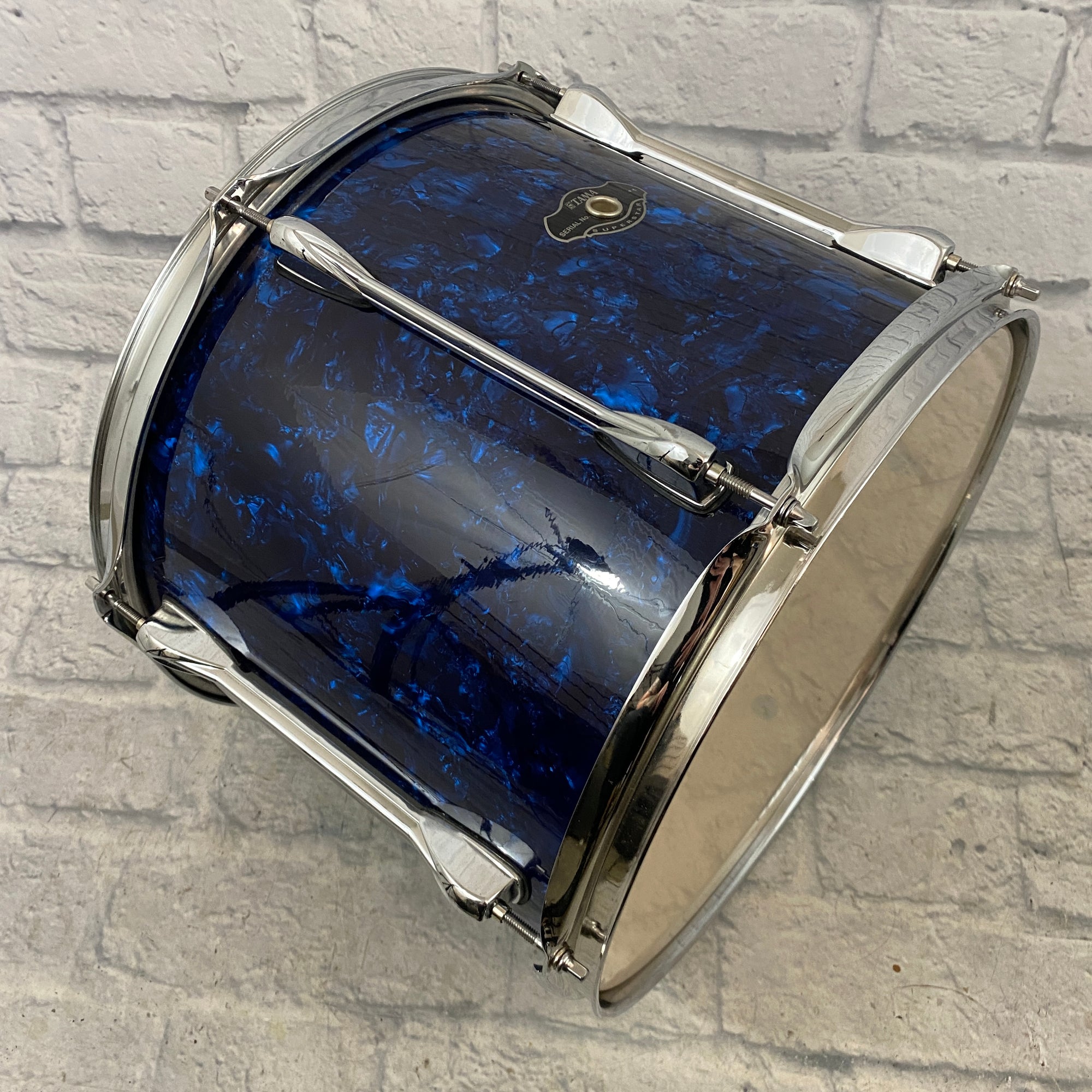 Tama Superstar 11x14 Birch Shell Rack Tom - Blue Oyster