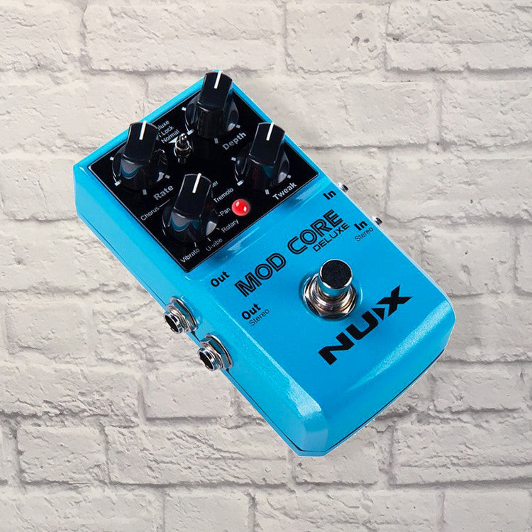 NUX MOD CORE モジュレーション コーラス トレモロ NUX Mod Core Deluxe MKII Multi Modulation Pedal | zZounds