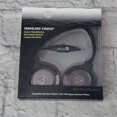 Able Planet Linx Audio Travelers Choice Stereo Headphones