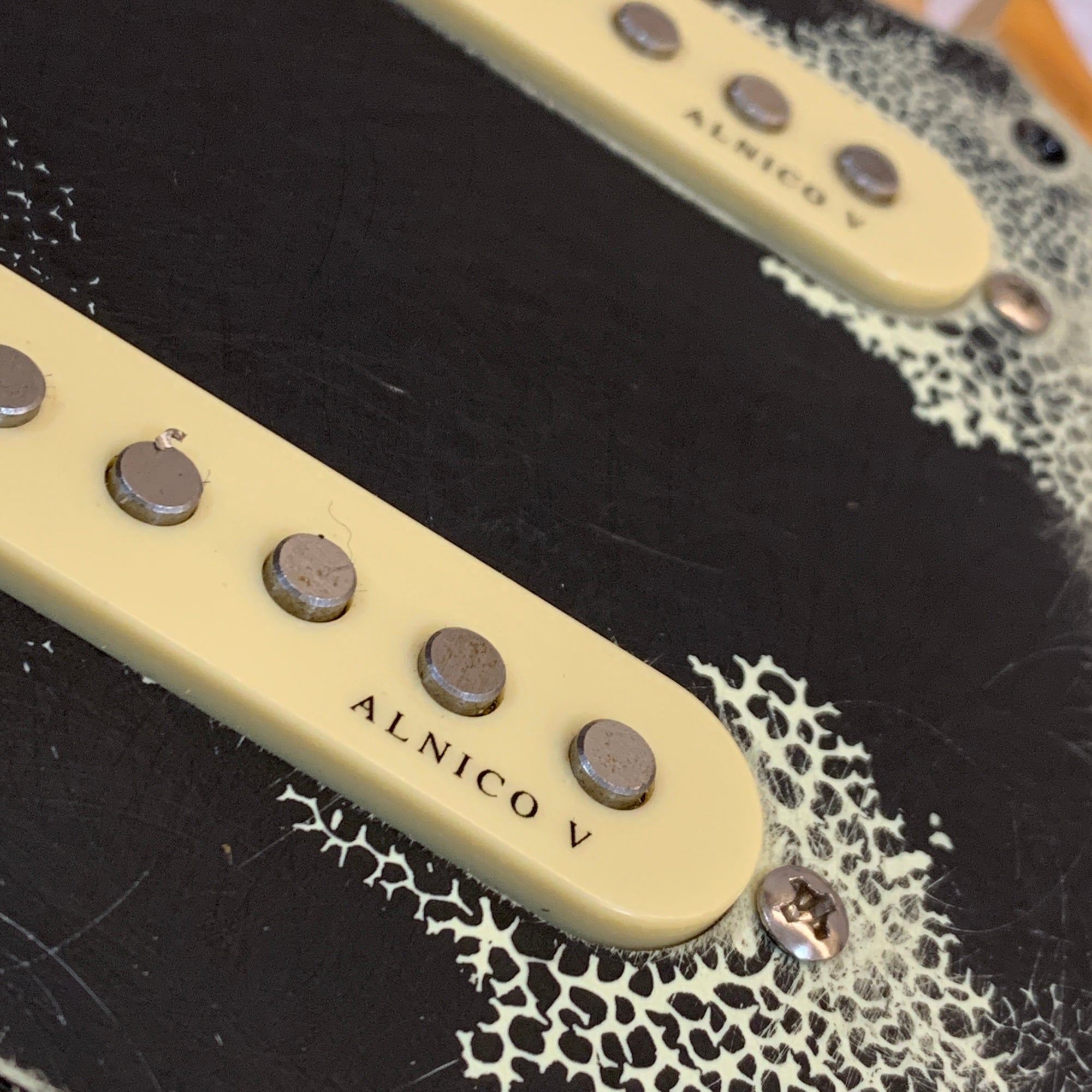 Loaded HSS Electric Guitar Body Natural w/ Alnico Pickups