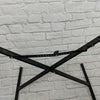 Black X Frame Keyboard Stand