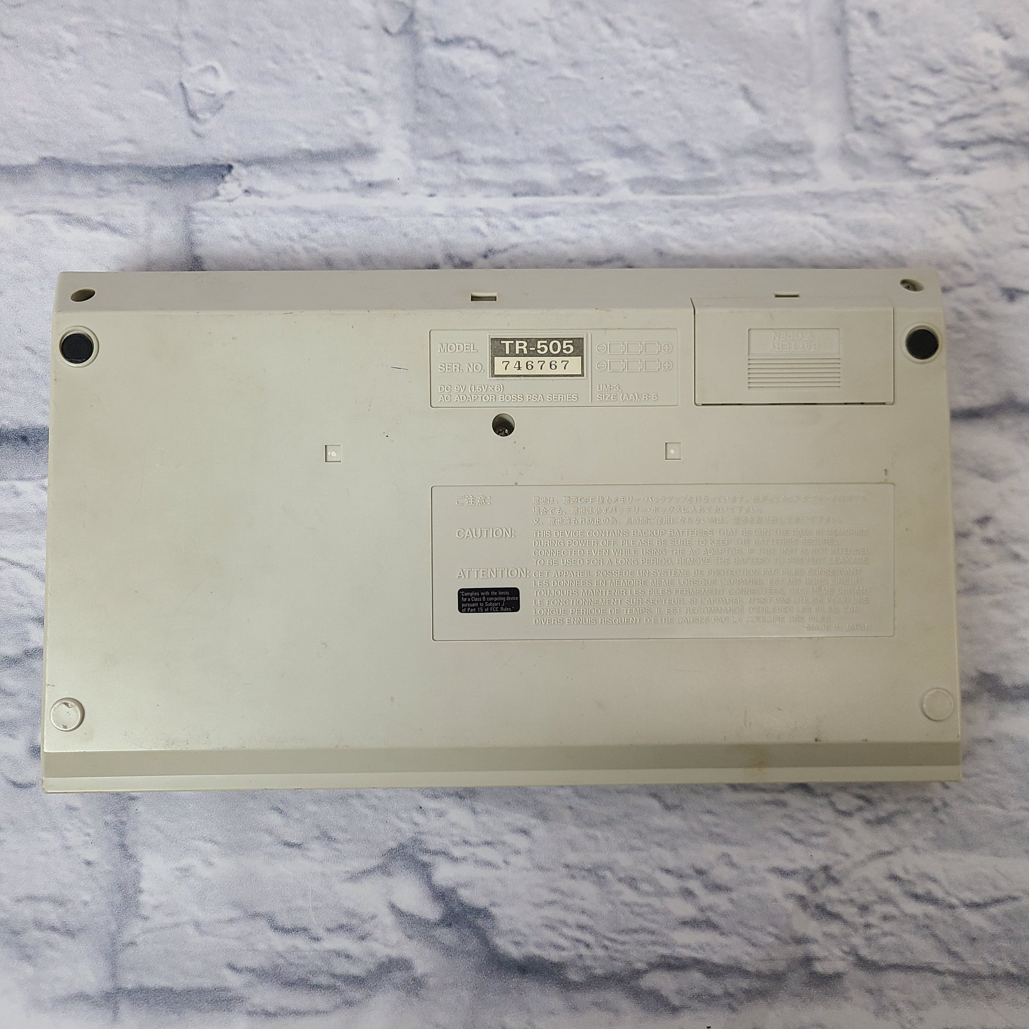 Roland TR-505 Rhythm Composer Drum Machine