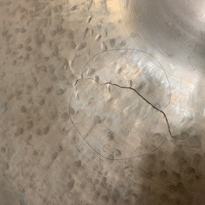 Paiste Prototype  24" CRACKED Ride Cymbal AS IS