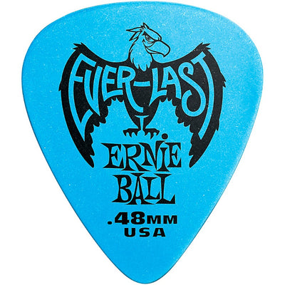 Ernie Ball Everlast .048 Blue 12 Pack Guitar Picks