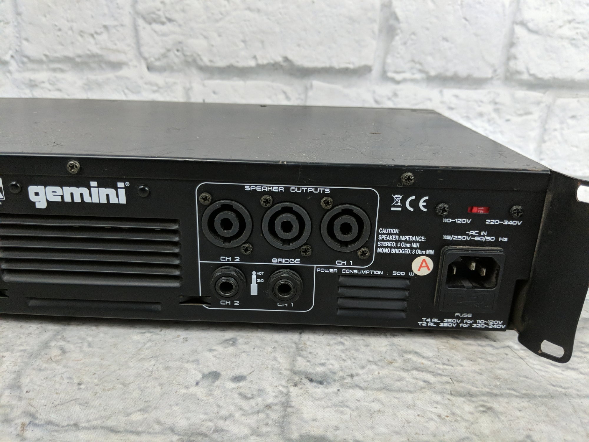 Gemini GPA-2000 2000 Watt Power Amp