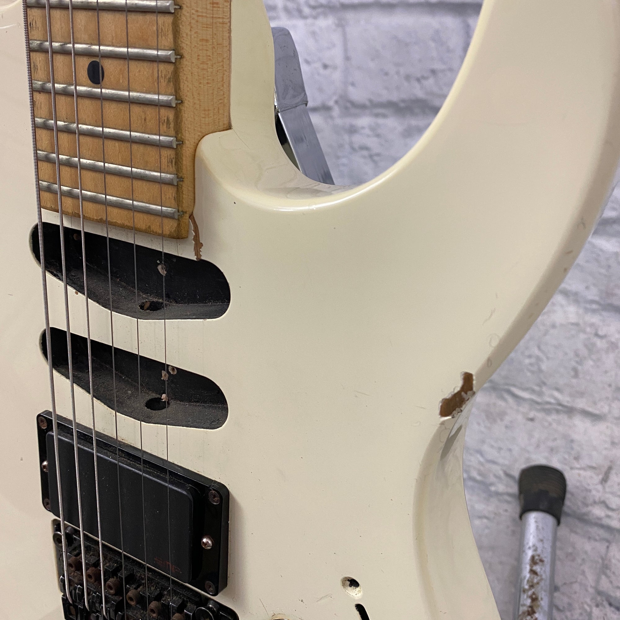 Partscaster Strat with EMG and Floyd Rose Electric Guitar