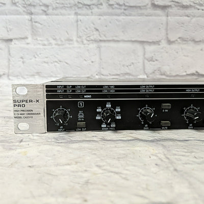 Behringer Super-X Pro CX3400 2/3-Way Stereo 4-Way Mono Crossover