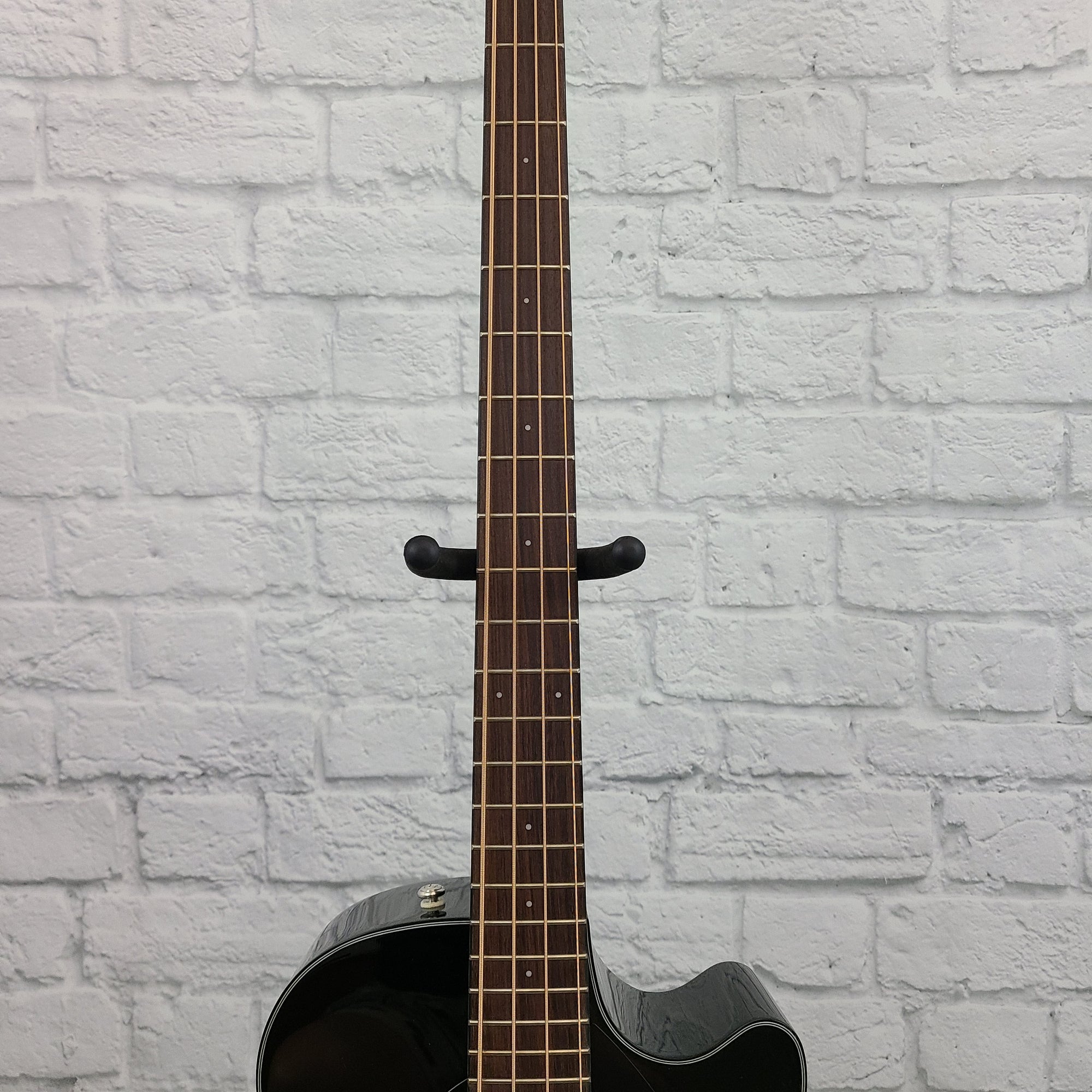 Fender CB-60SCE Concert Acoustic-Electric Bass, Black