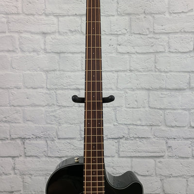 Fender CB-60SCE Concert Acoustic-Electric Bass, Black