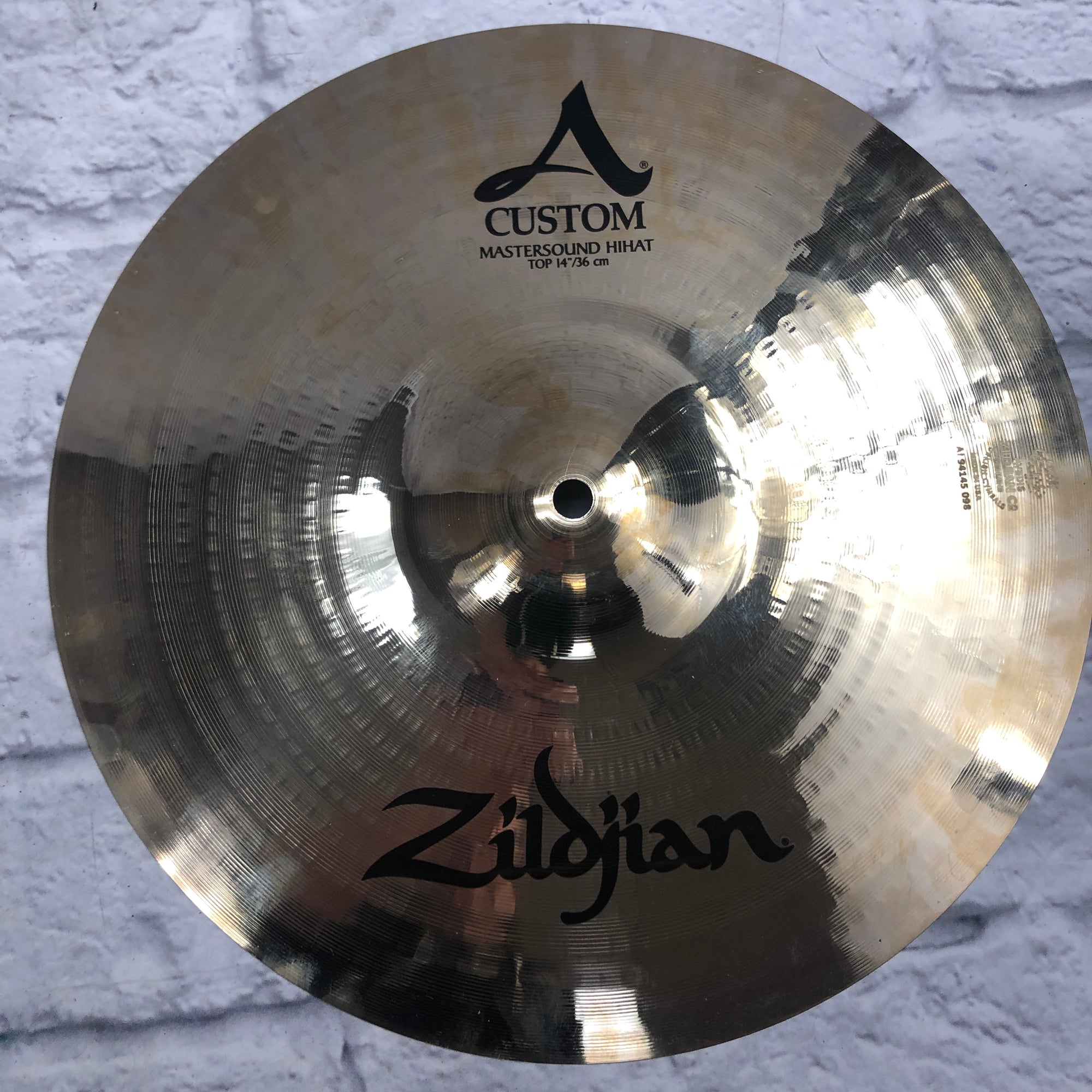Zildjian 14in A Custom Mastersound Hi Hat Cymbal Pair
