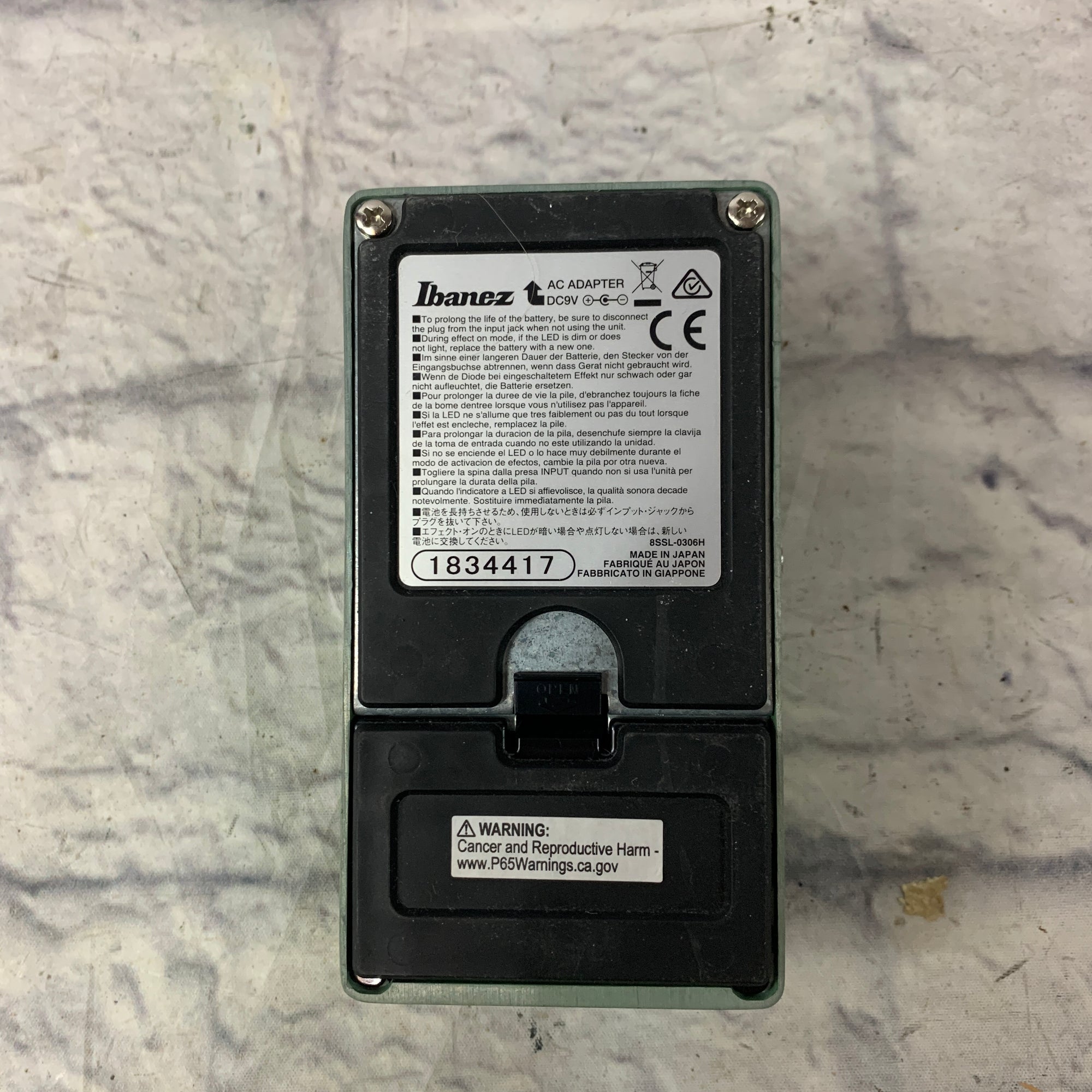 Ibanez TS9 Tube Screamer Overdrive Pedal