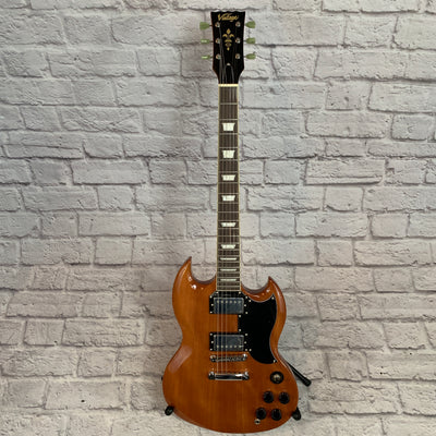 Vintage VS6M Reissued Electric Guitar, Mahogany