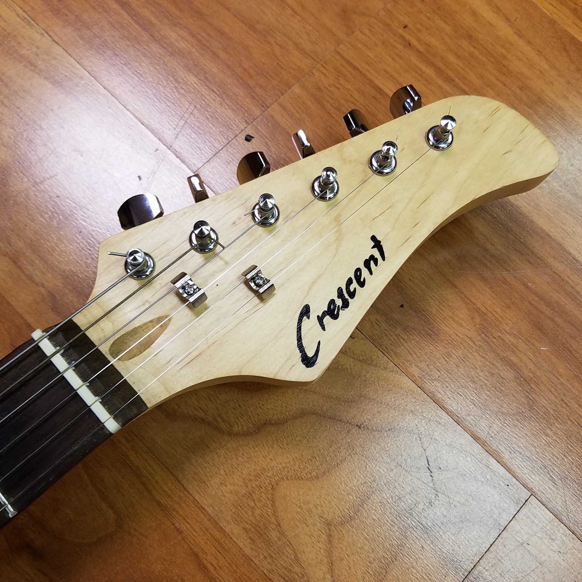 Crescent Strat Style Electric Guitar