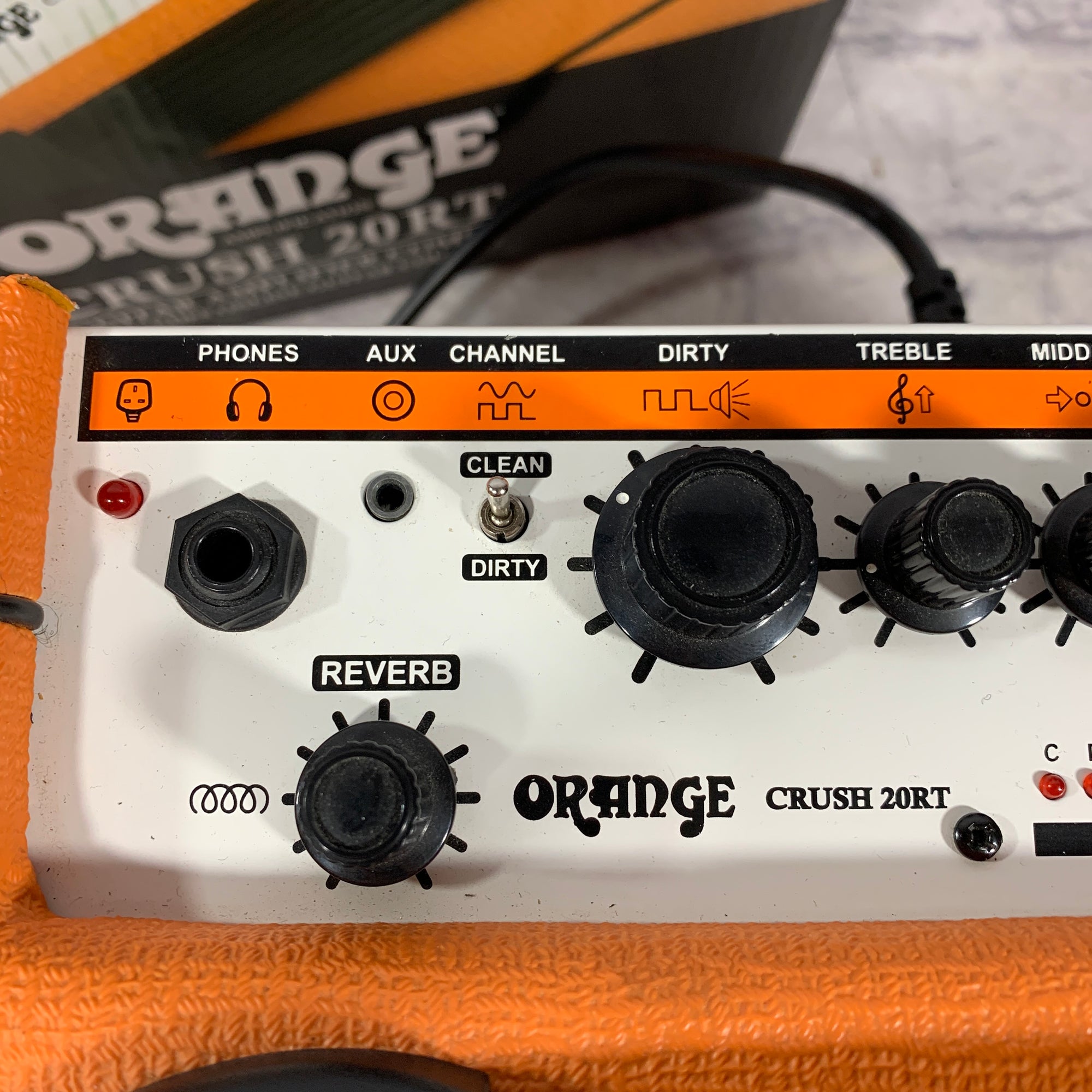 Orange Amps Crush 20RT 1 x 8 Guitar Combo Amp
