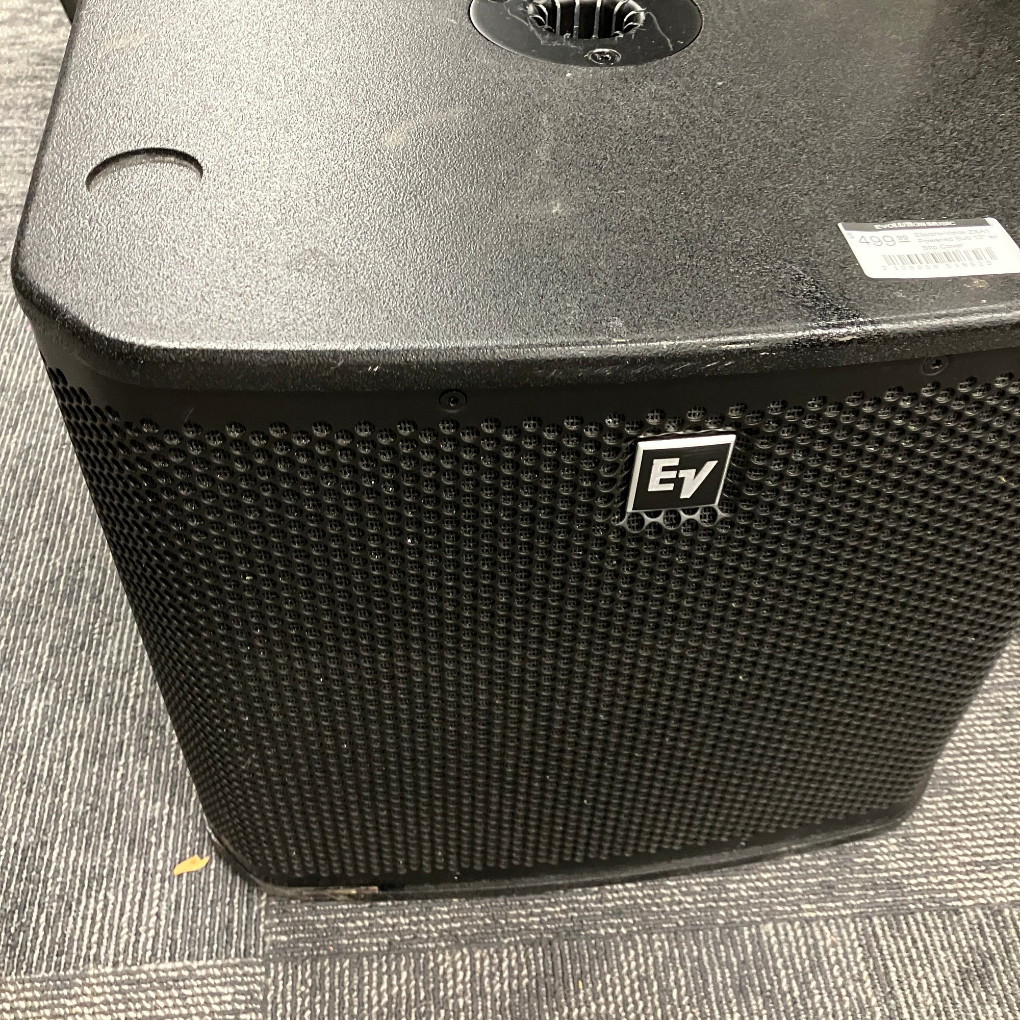 sa103a Electro-Voice ZXA1-Sub 700-watt 12-inch Active Subwoofer | Sweetwater