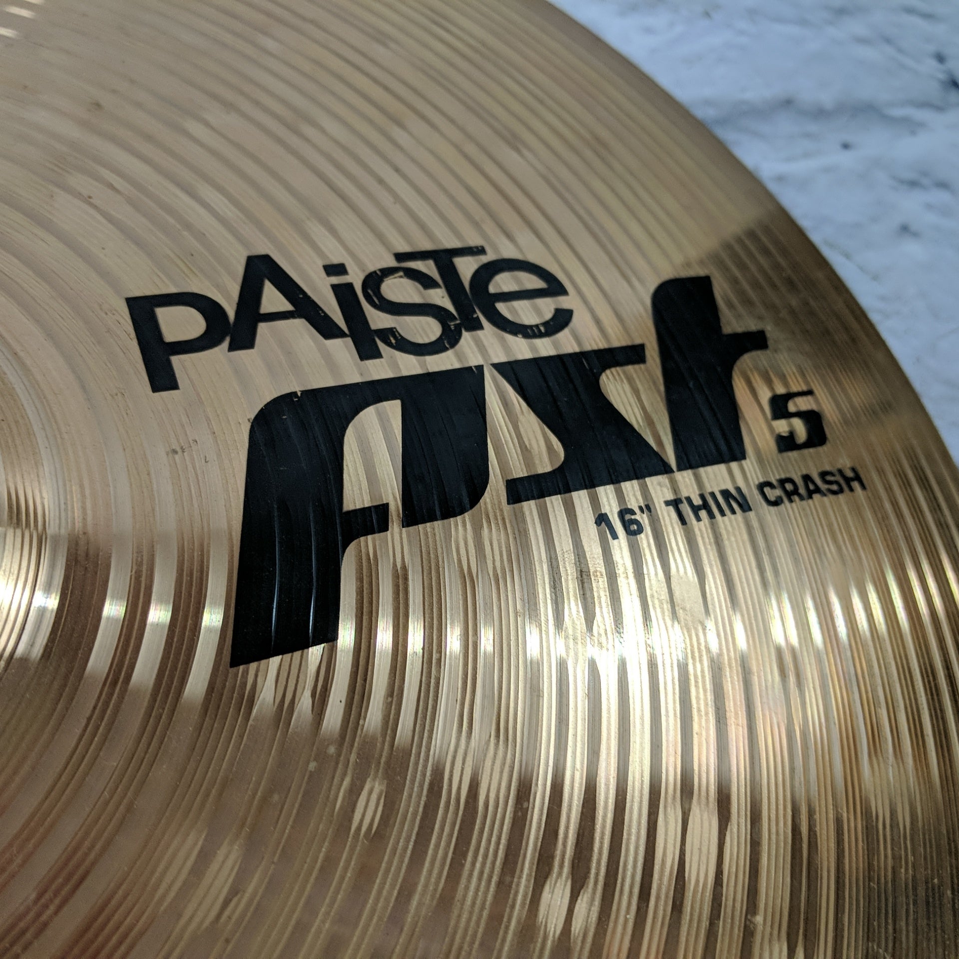 Paiste PST5 16" Thin Crash Cymbal