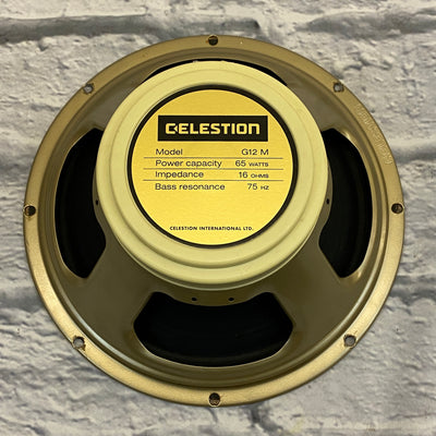 Celestion G12M-65 Creamback 12"  65-Watt 16 Ohm Speaker